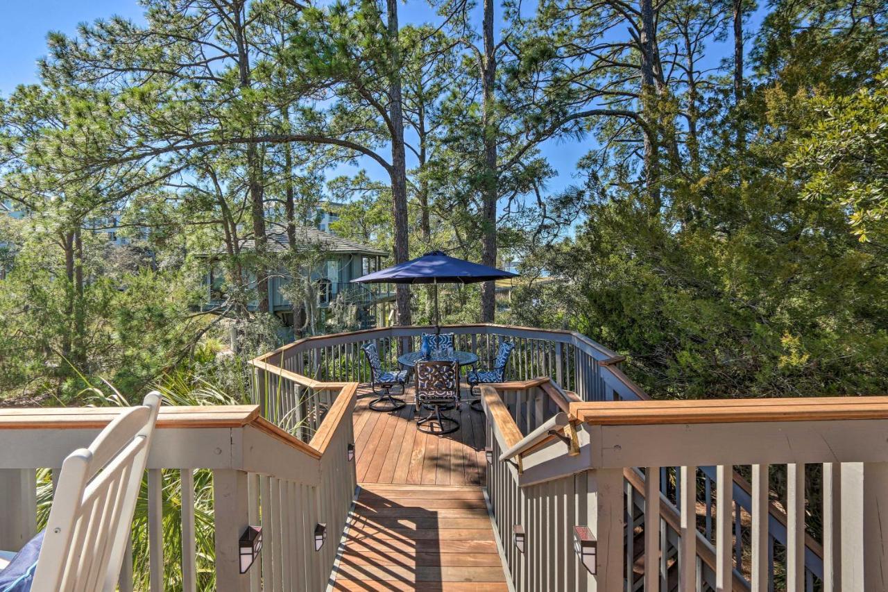 Airy Treehouse With Bikes Walk To Harbour Town! Vila Hilton Head Island Exterior foto