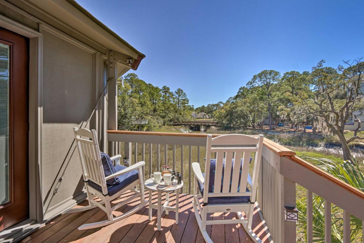 Airy Treehouse With Bikes Walk To Harbour Town! Vila Hilton Head Island Exterior foto