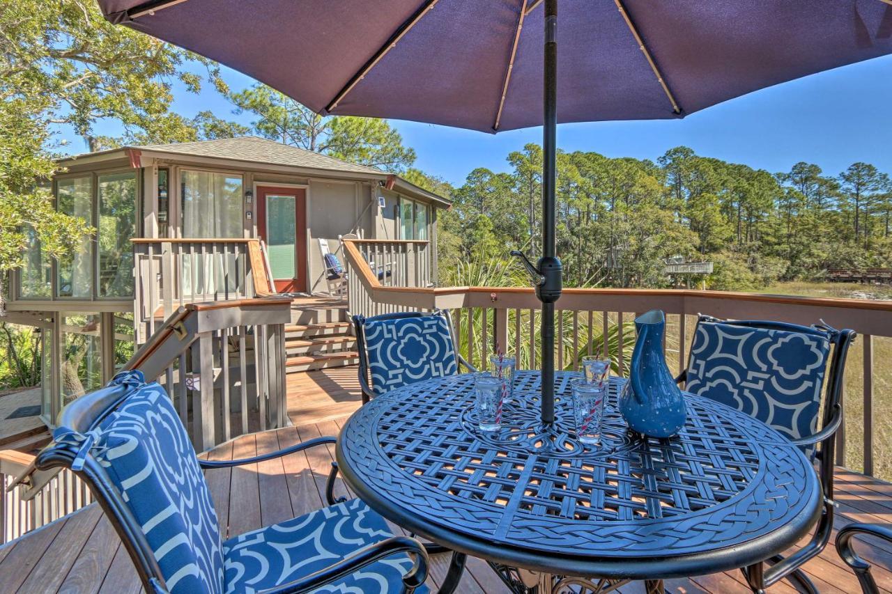Airy Treehouse With Bikes Walk To Harbour Town! Vila Hilton Head Island Exterior foto