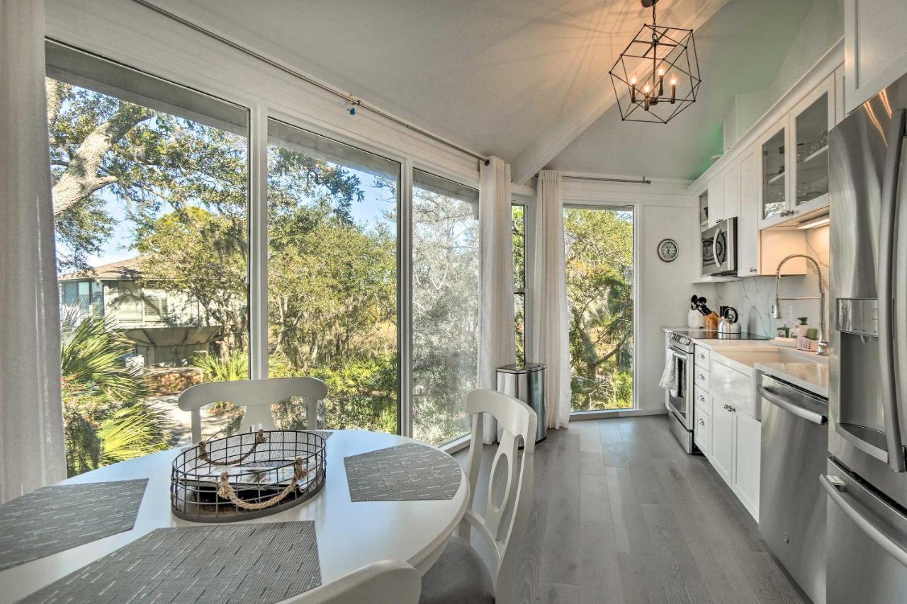 Airy Treehouse With Bikes Walk To Harbour Town! Vila Hilton Head Island Exterior foto