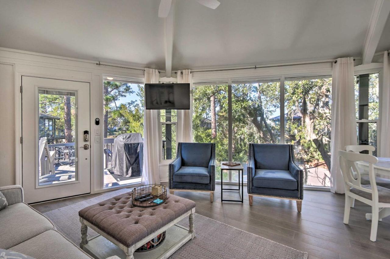 Airy Treehouse With Bikes Walk To Harbour Town! Vila Hilton Head Island Exterior foto