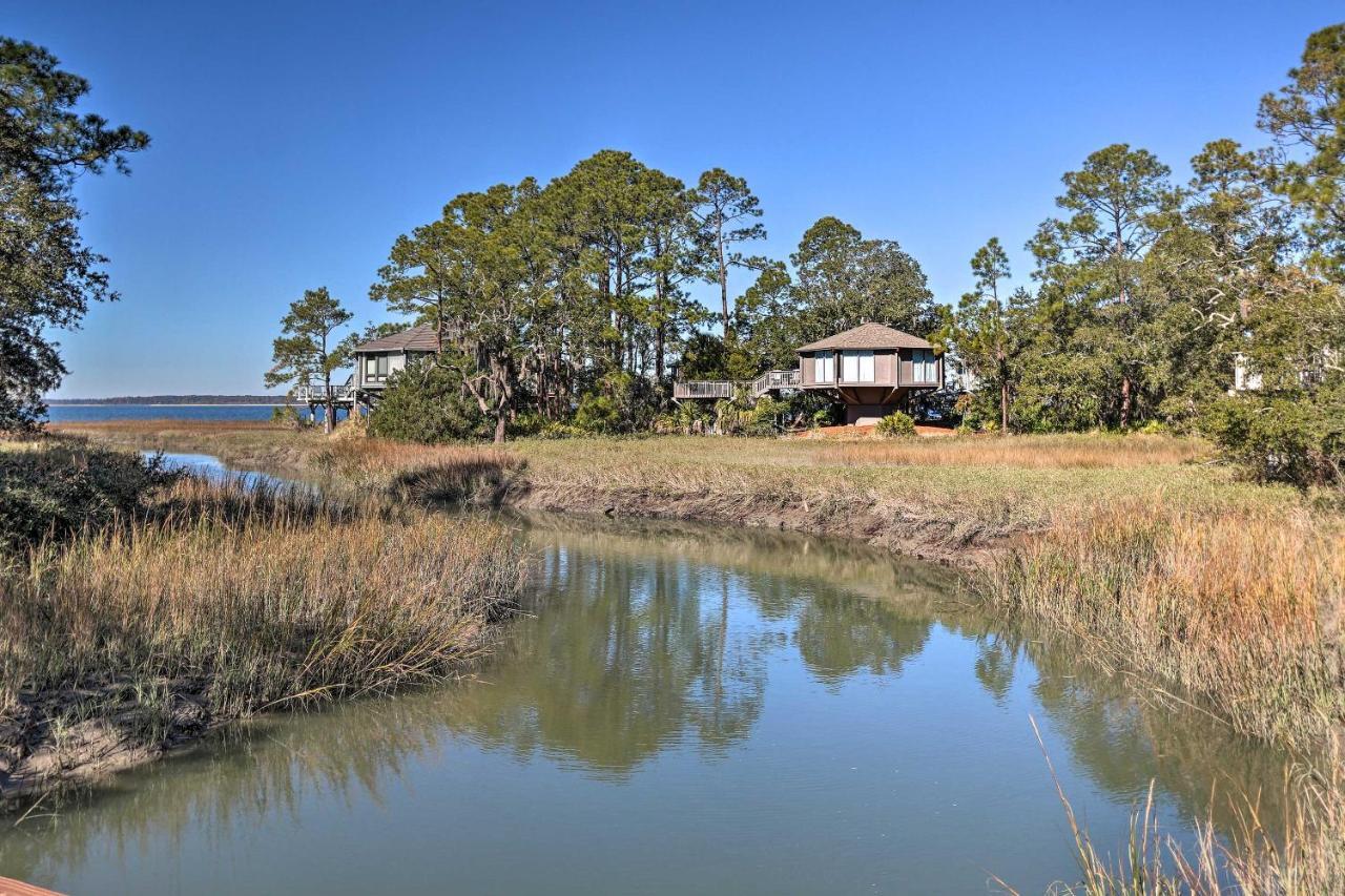 Airy Treehouse With Bikes Walk To Harbour Town! Vila Hilton Head Island Exterior foto