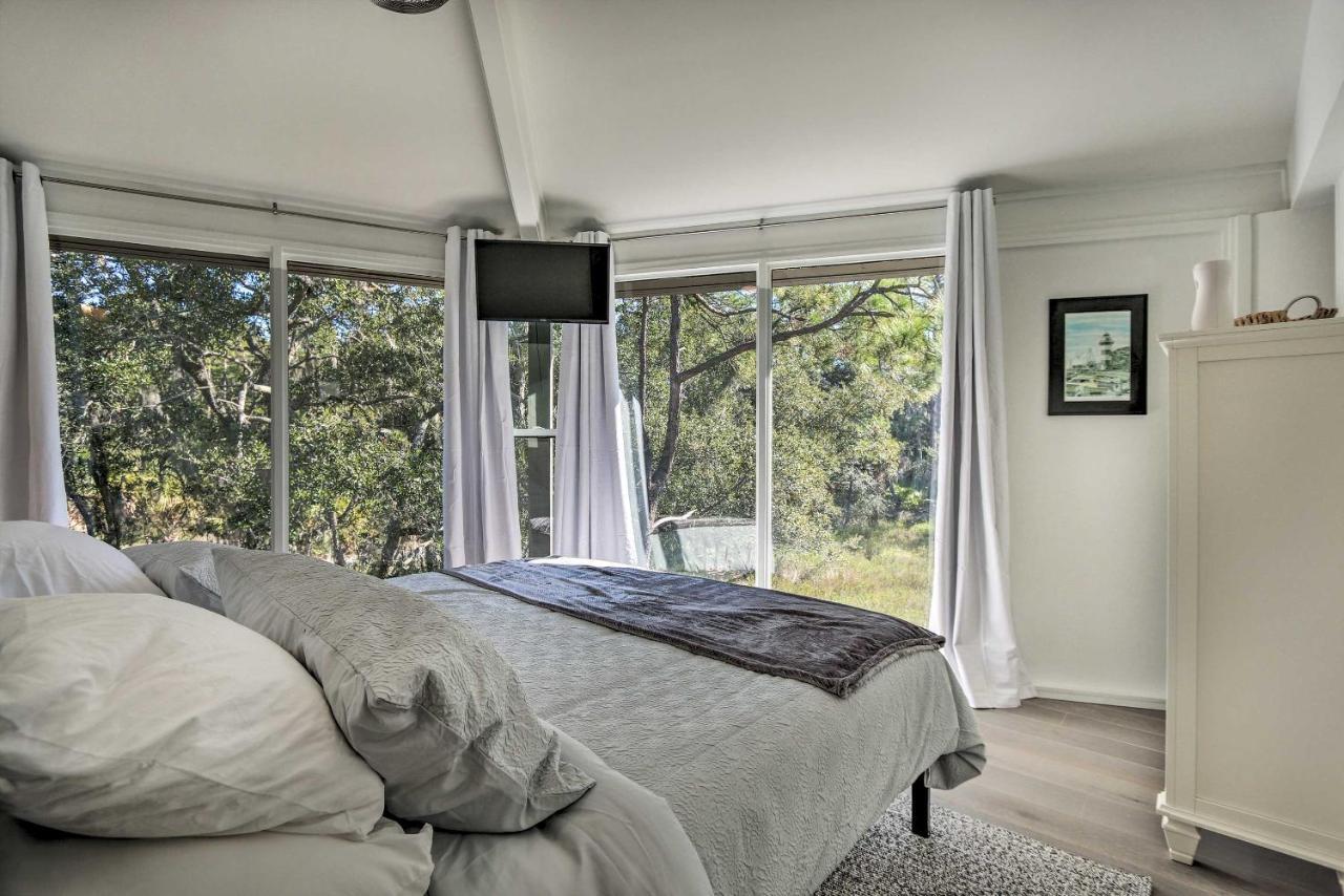 Airy Treehouse With Bikes Walk To Harbour Town! Vila Hilton Head Island Exterior foto